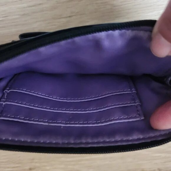 COACH Wallet Coin Purse with card slots Black - Picture 2 of 6